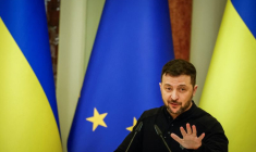 Le président ukrainien Volodimir Zelensky