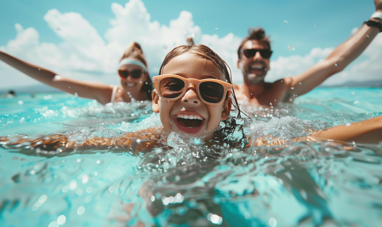 En arrivant sur une plage, prendre la mesure de son environnement permet d&rsquo;&eacute;viter les mauvaises surprises. (cr&eacute;dit: Adobe Stock/photo g&eacute;n&eacute;r&eacute;e par IA)