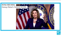 Nancy Pelosi à Taïwan: "Une visite dangereuse et irresponsable"