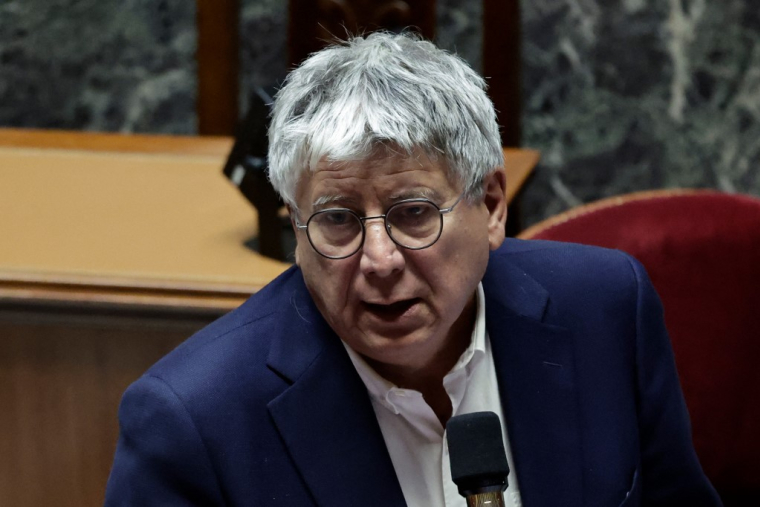 Eric Coquerel, à l'Assemblée nationale, le 27 octobre 2025 ( AFP / STEPHANE DE SAKUTIN )