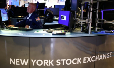 Un opérateur à la Bourse de New York, le 28 septembre 2026 ( AFP / CHARLY TRIBALLEAU )