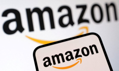 L'illustration montre le logo d'Amazon