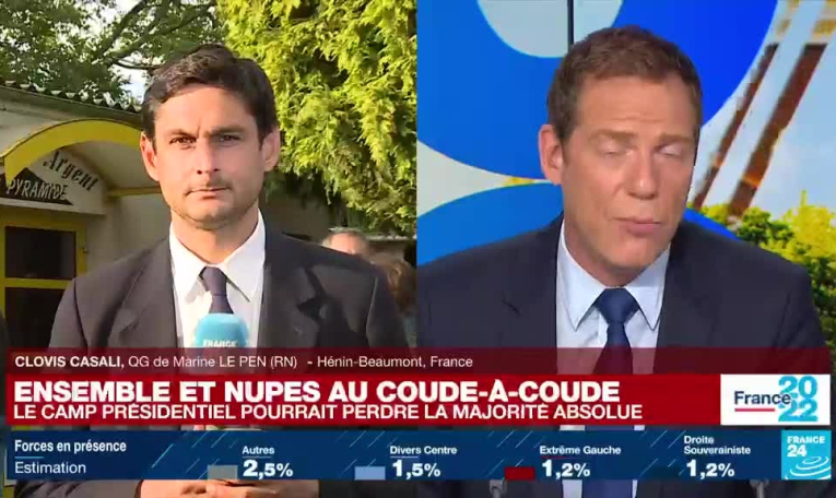 Législatives : Marine Le Pen se dirige vers un second tour dans le Pas-de-Calais
