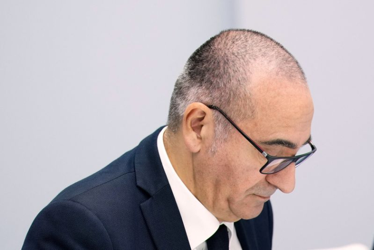 Le ministre de l'Intérieur, Laurent Nunez, assiste à un conseil de sécurité à l'Élysée