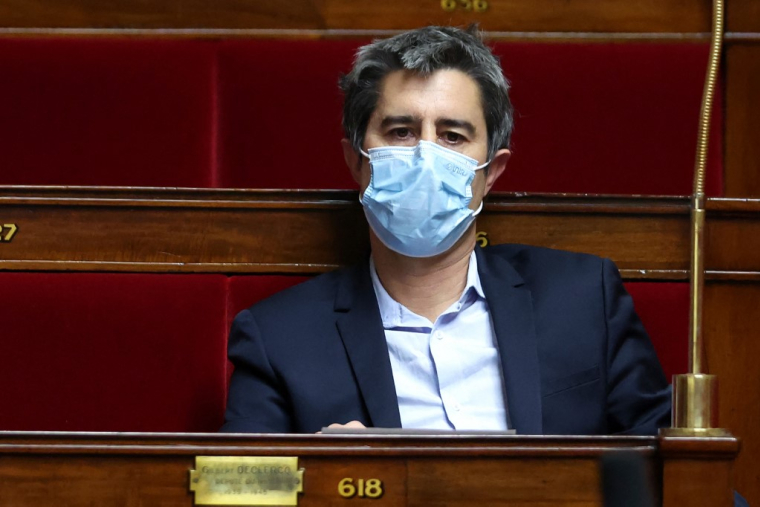 François Rufin à Paris, le 16 janvier 2022. ( AFP / THOMAS COEX )