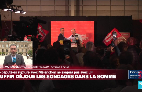 Législatives : François Ruffin déjoue les sondages dans la Somme