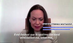 Venezuela: Machado souhaite des élections "le plus tôt possible"