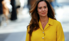 Sarah Knafo, le 15 mars 2026 à Paris ( AFP / GEOFFROY VAN DER HASSELT )