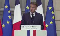 La "nature de l'agressivité russe et des menaces en Europe change" (Macron)
