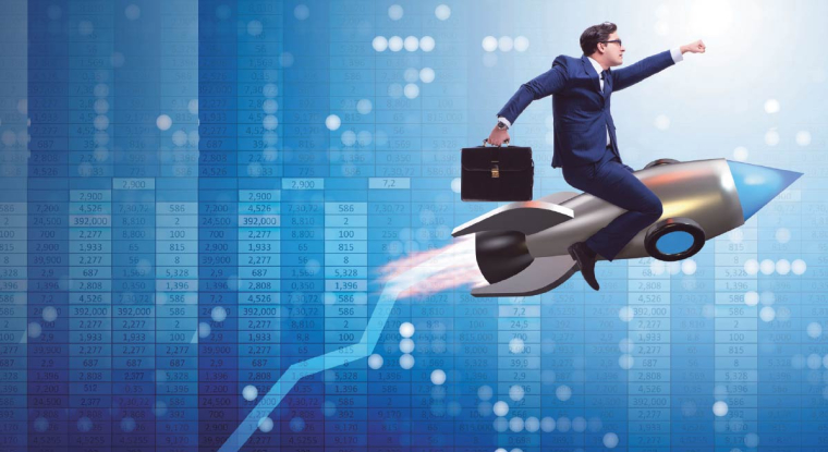 Le CAC 40 a gagné plus de 17% au premier semestre. (© Shutterstock)