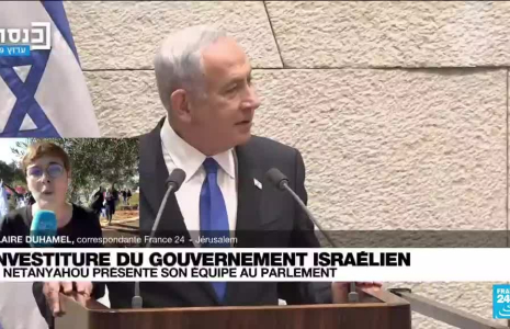 Israël : des manifestations près de la Knesset après l'investiture du gouvernement d'extrême droite