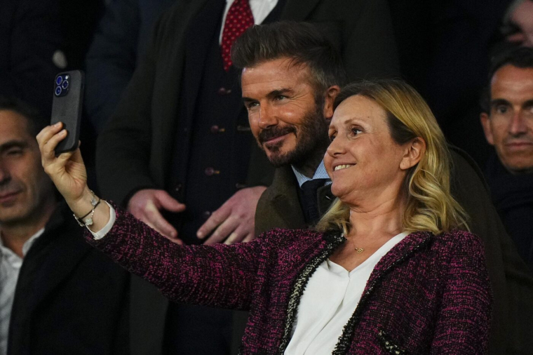 David Beckham a une groupie surprenante