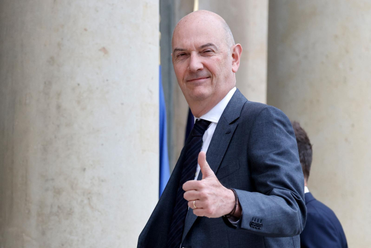 Roland Lescure, le 11 mai 2023, à Paris ( AFP / LUDOVIC MARIN )