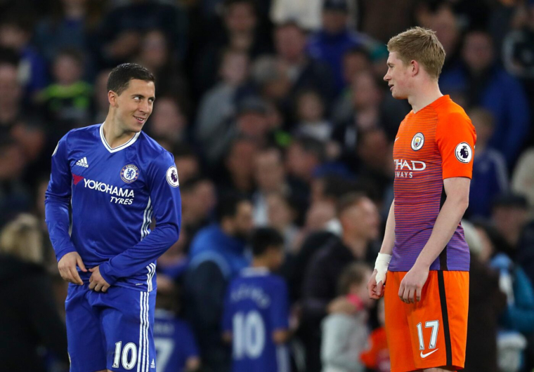 Kevin De Bruyne encense Eden Hazard : « Il est juste derrière Ronaldo, Messi et Neymar »