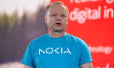 Pekka Lundmark à Barcelone, en Espagne, le 26 février 2023. ( AFP / JOSEP LAGO )