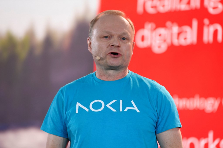 Pekka Lundmark à Barcelone, en Espagne, le 26 février 2023. ( AFP / JOSEP LAGO )