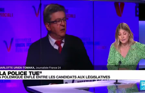"La police tue", selon Jean-Luc Mélenchon : le polémique enfle entre les candidats aux législatives