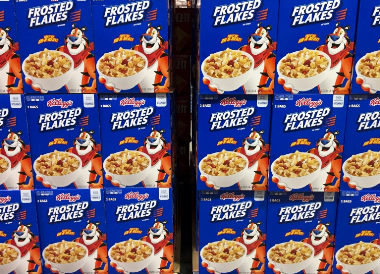 Le géant italien Ferrero va racheter le groupe américain Kellogg's, spécialiste des céréales pour le petit-déjeuner ( AFP / SAUL LOEB )