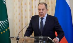 Segueï Lavrov à Moscou, en Russie, le 26 mai 2025. ( POOL / ALEXANDER ZEMLIANICHENKO )