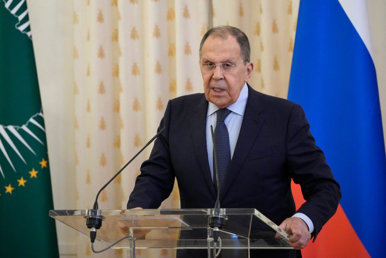 Segueï Lavrov à Moscou, en Russie, le 26 mai 2025. ( POOL / ALEXANDER ZEMLIANICHENKO )