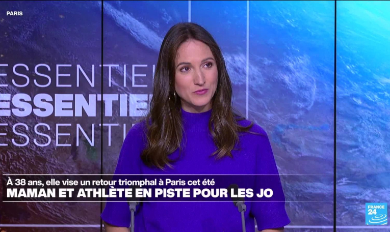 Elle vise un retour triomphal pour les JO2024