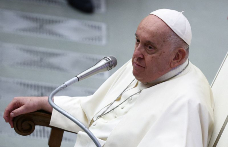 Le pape François, au Vatican