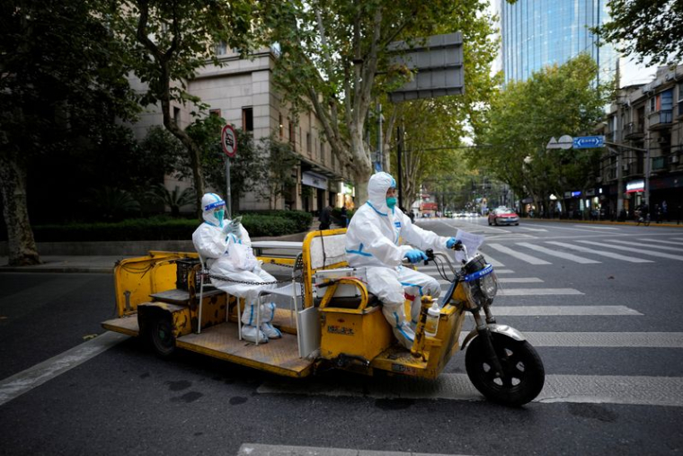 Foyer d'infection au COVID-19 à Shanghai