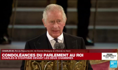 En direct : Charles III a reçu les condoléances des présidents des deux chambres du Parlement