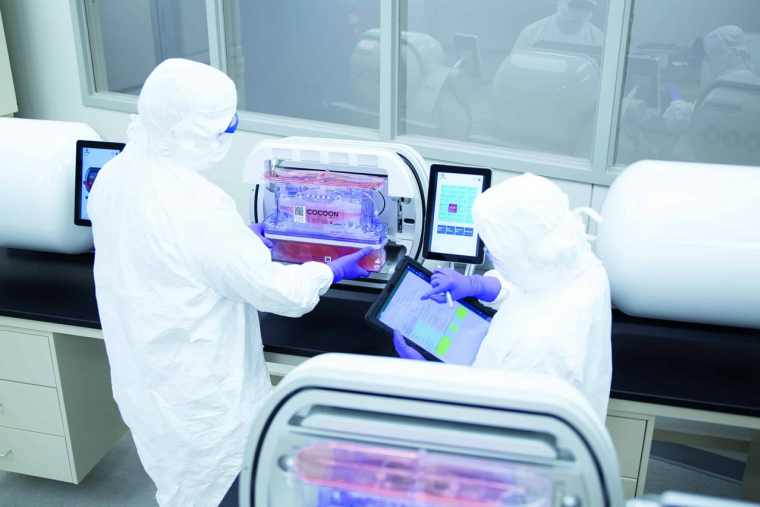 La plateforme Cocoon de Galapagos. (Crédits: Galapagos)