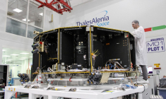 Un satellite développé à Thales Alenia Space (photo d'illustration) ( AFP / BENEDICTE REY )