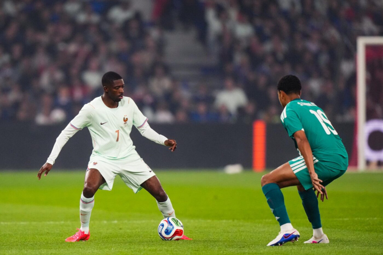 Pour Ousmane Dembélé, il n'y a pas de malaise en attaque