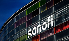 Le logo du groupe pharmaceutique français Sanofi