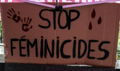 La Fondation des femmes appelle à la création d’un observatoire national des féminicides, jugeant la situation actuelle "alarmante" et dénonçant la "démobilisation" des pouvoirs publics sur cette question ( AFP / Charly TRIBALLEAU )