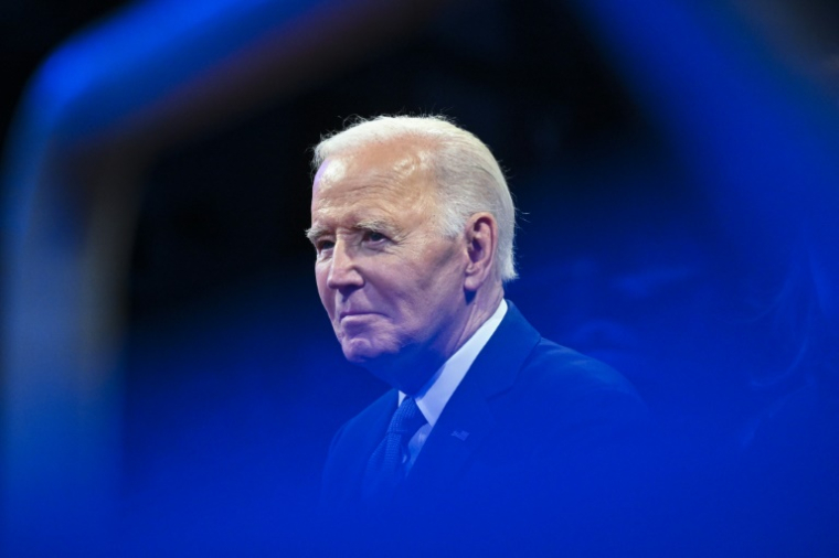 Joe Biden le 16 janvier 2025 près de Washington ( AFP / ROBERTO SCHMIDT )