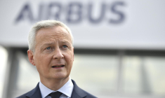 Le ministre de l'Economie Bruno Le Maire le 21 juin à Paris. ( AFP / JULIEN DE ROSA )