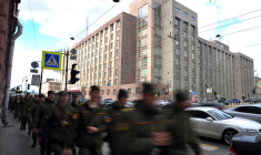 Le groupe Bonduelle dément distribuer des colis alimentaires aux soldats russes (photo d'illustration).  ( AFP / OLGA MALTSEVA )