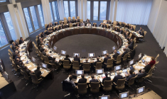 Le conseil de la BCE. (crédit : BCE)