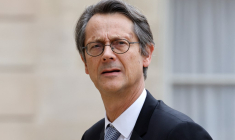 Olivier Andriès, à Paris, en mai 2023 ( AFP / LUDOVIC MARIN )