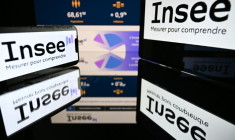 La croissance française devrait être moins bonne que prévu aux premier et deuxième trimestres en raison d'une inflation liée à la hausse des prix des hydrocarbures, même si elle "résistera" à ce stade, a indiqué mardi l'Insee ( AFP / Lionel BONAVENTURE )