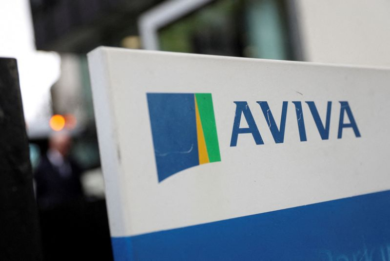 Le logo d'Aviva
