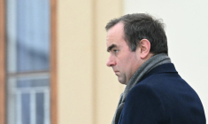 Sebastien Lecornu, le 13 janvier 2025, à Varsovie ( AFP / SERGEI GAPON )