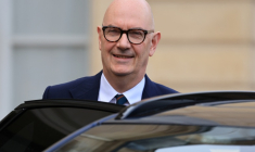 Le ministre de l'économie Roland Lescure, à Paris le 22 octobre 2026. ( AFP / Ludovic MARIN )