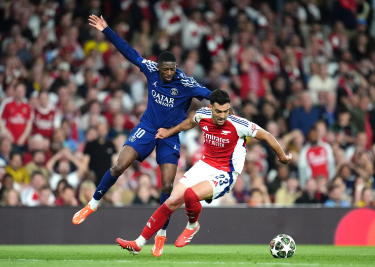 Ousmane Dembélé présent pour le rendez-vous PSG-Arsenal