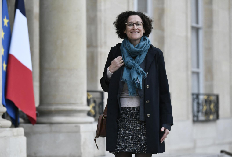 Emmanuelle Wargon, la présidente de la Commission de régulation de l'énergie, le 8 novembre 2022, à l'Élysée ( AFP / STEPHANE DE SAKUTIN )
