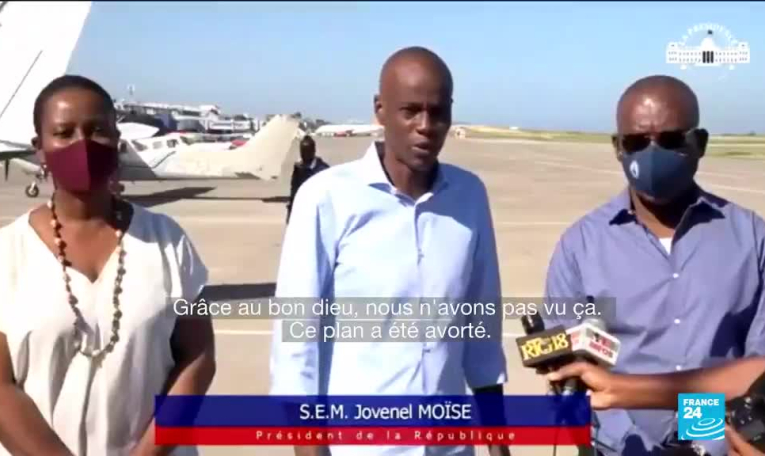 Crise politique en Haïti : le président contesté dit avoir déjoué un coup d'État