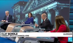 Législatives en Allemagne : O.Sholz et A.Laschet au coude à coude à 48h du vote