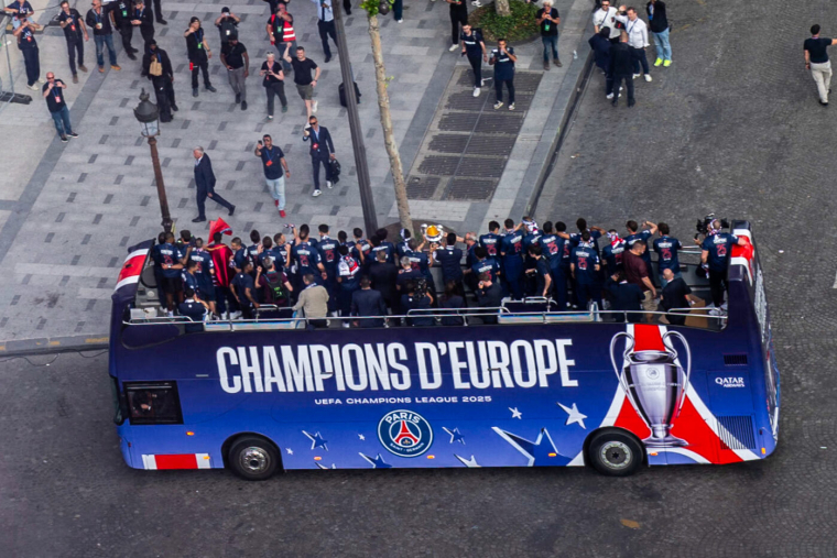 Le PSG sort un film sur la finale