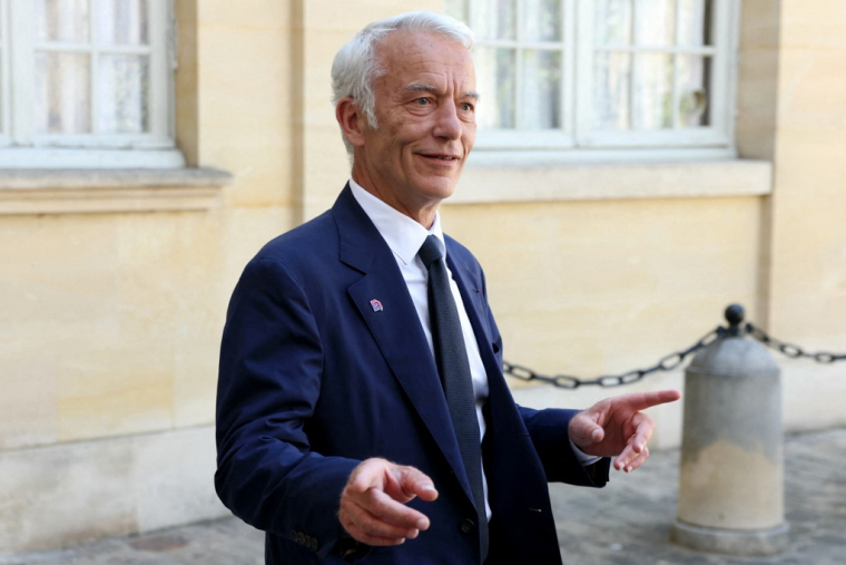 Patrick Martin à Paris, le 24 juin 2025. ( AFP / ALAIN JOCARD )