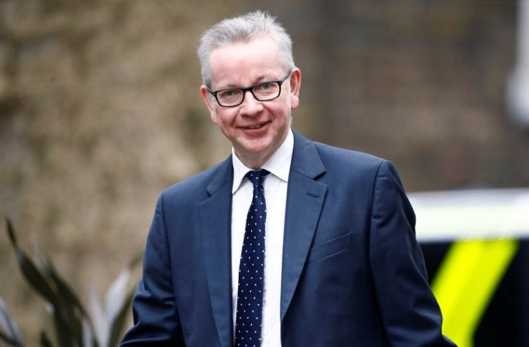 EN CHARGE DU BREXIT, GOVE SALUE UN CHANGEMENT DE TON À BRUXELLES