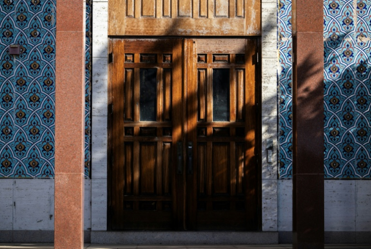 Le bâtiment de l'ambassade d'Iran, à Washington, aux Etats-Unis, le 14 novembre 2025 ( AFP / ANDREW CABALLERO-REYNOLDS )